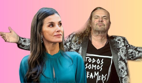 Fher, vocalista de Maná, y la Reina de España, Letizia Ortiz