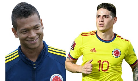 Fredy Guarín y James Rodríguez