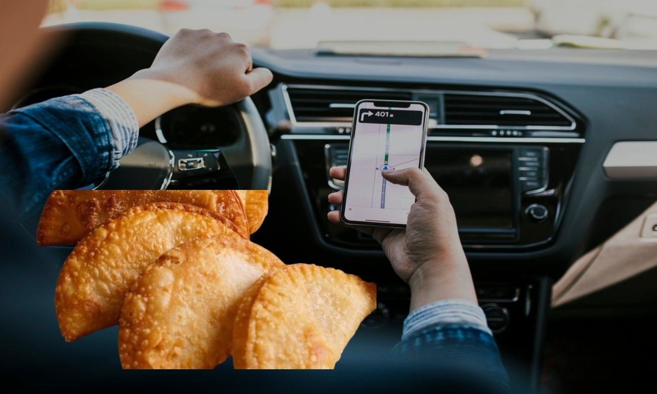 Conductor de Uber golpeó a pasajero por comer empanada en el carro