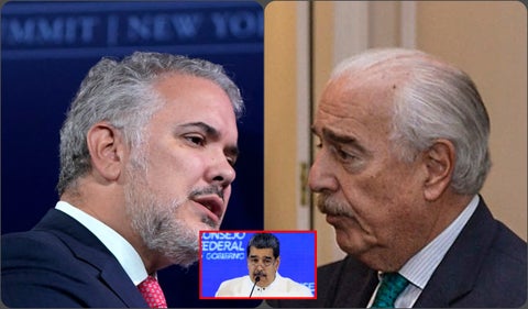 Iván Duque y Andrés Pastrana