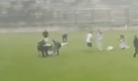 Jugador en la cancha