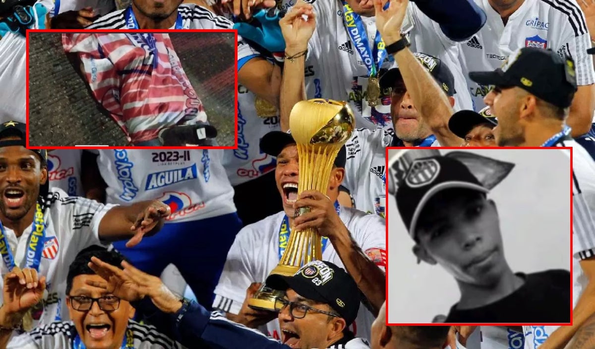 Hincha del Junior transmitió en vivo su propia muerte durante celebración del título