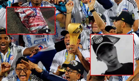 Hincha del Junior transmitió en vivo su propia muerte durante celebración del título