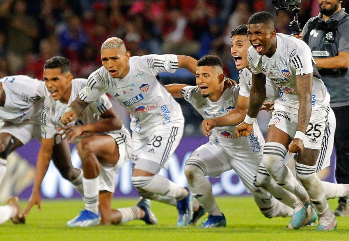 Junior después de ganarle la final de Liga Betplay ante Medellín