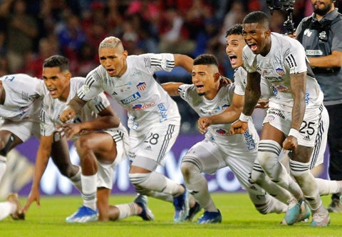 Junior después de ganarle la final de Liga Betplay ante Medellín