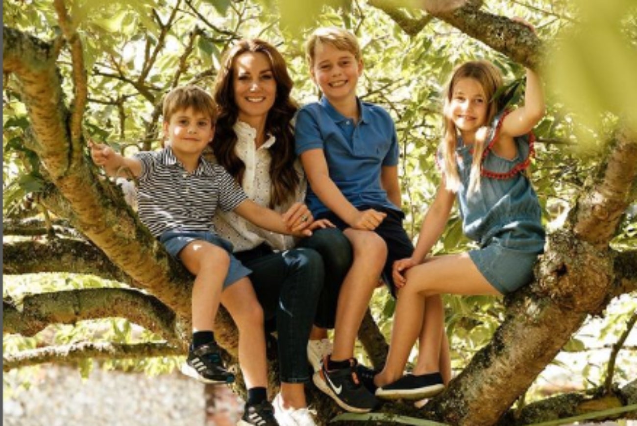 Kate Middleton y sus hijos