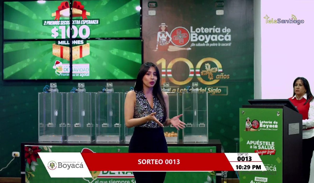 Lotería de Boyacá, sorteo extraordinario, 15 de diciembre de 2023