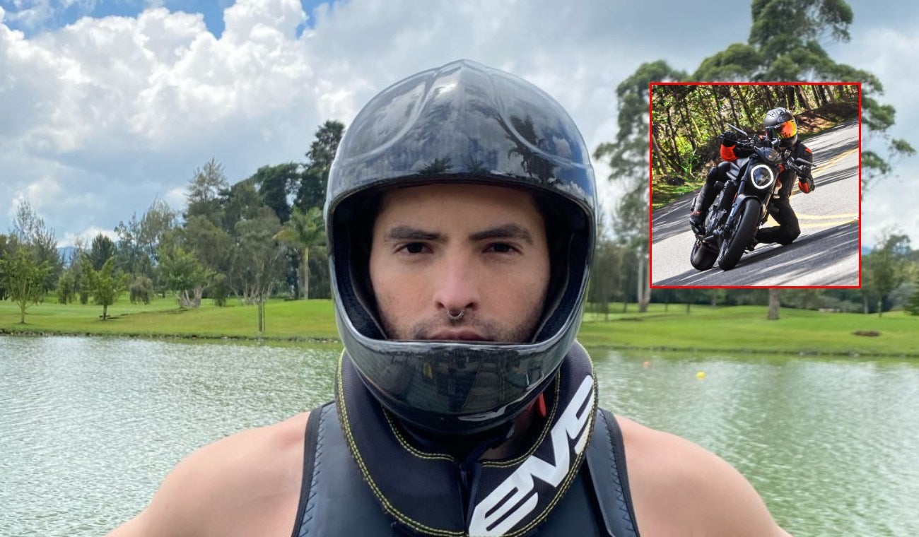 Mateo Botero era aficionado a las motos