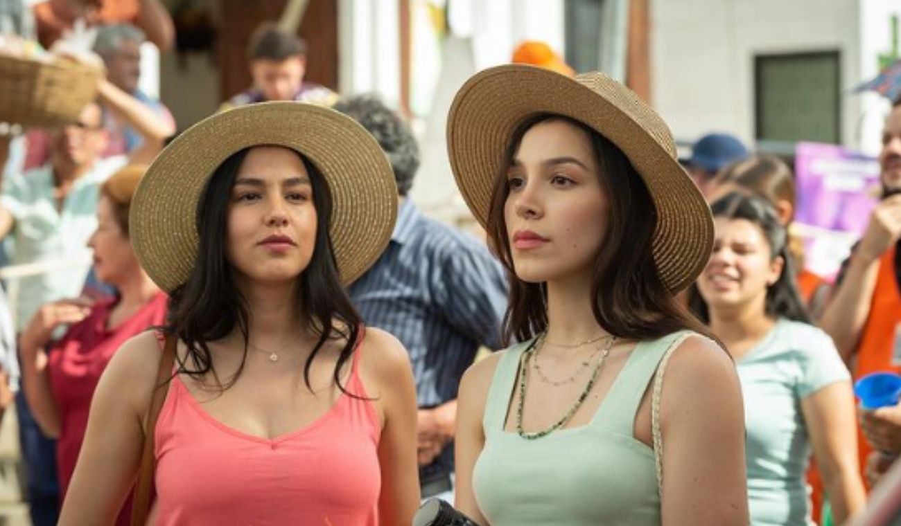 Michelle Durango y su hermana en novela de 'Rigo'