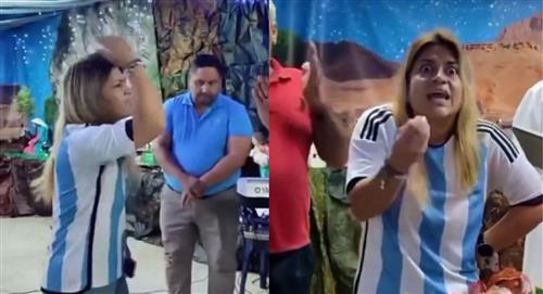 Mujer en misa de Neiva