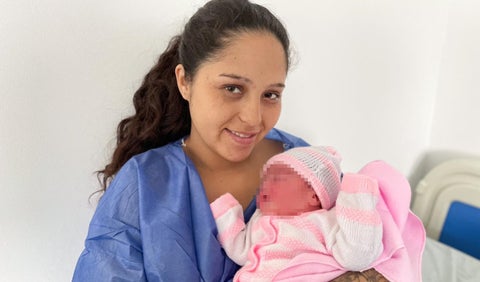Nacimiento de bebé en Ibagué