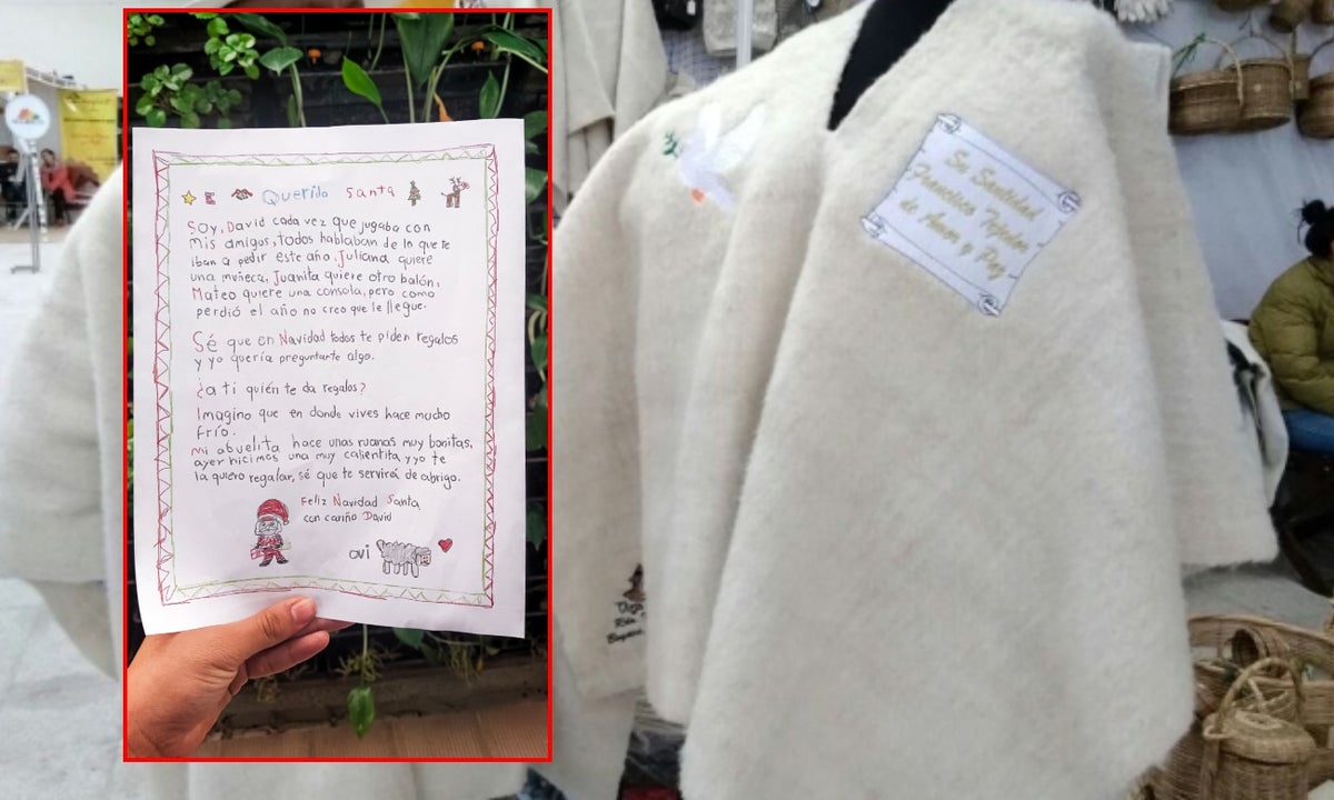 Niño de Boyacá enternece redes con emotiva carta de Navidad