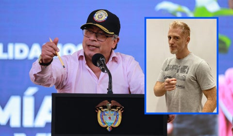 Gustavo Petro y Martín Liberman