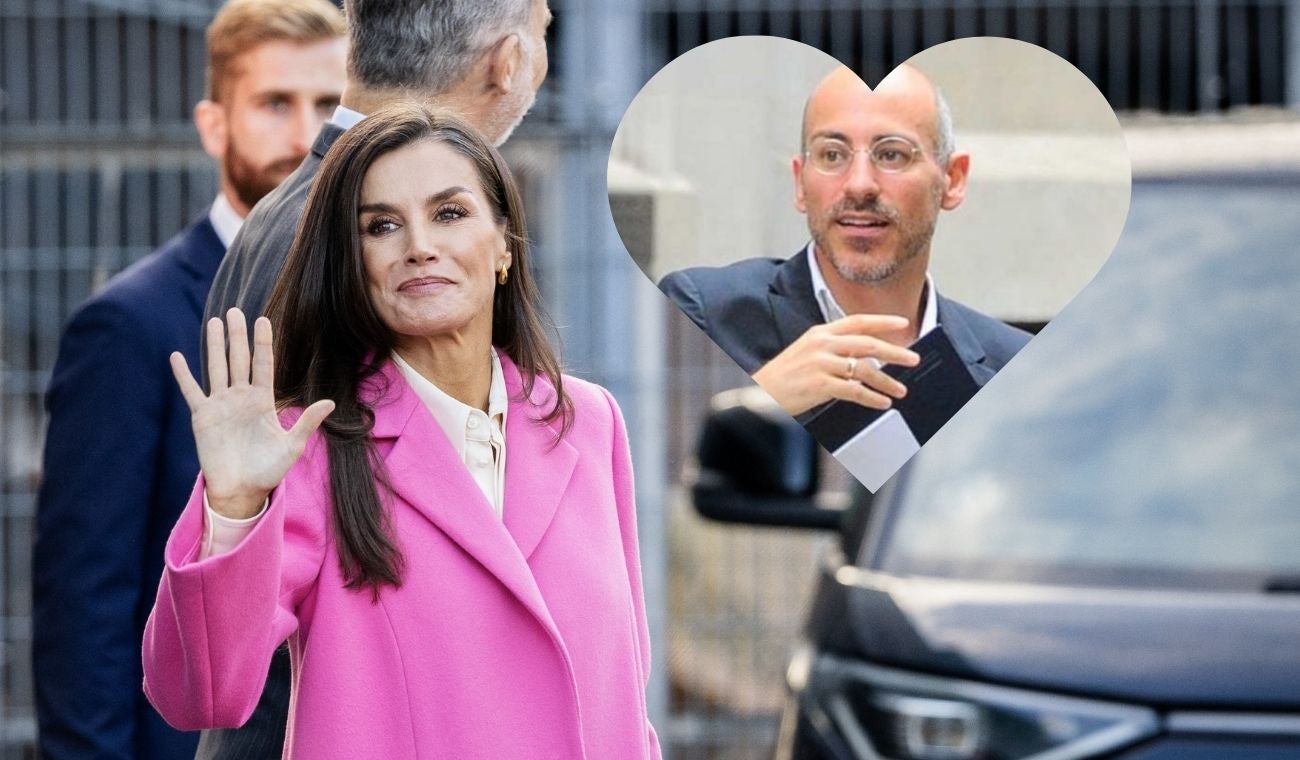 Reina Letizia y Jaime del Burgo