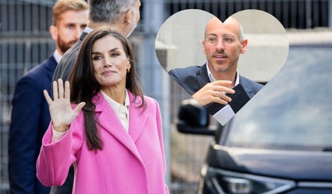 Reina Letizia y Jaime del Burgo