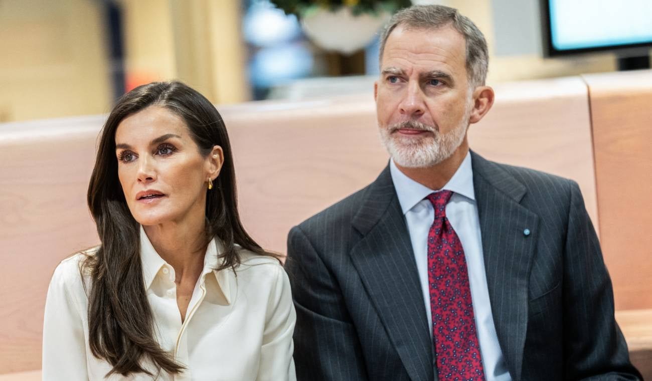Rey Felipe VI y la reina Letizia