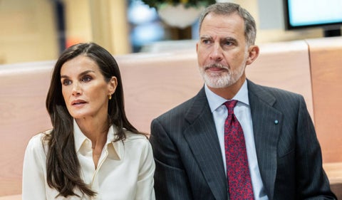 Rey Felipe VI y la reina Letizia