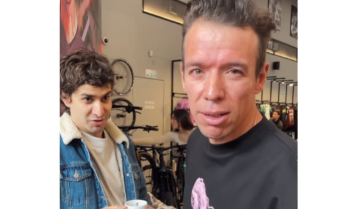 Rigoberto Urán grabó su propia escena con los actores de 'Rigo'
