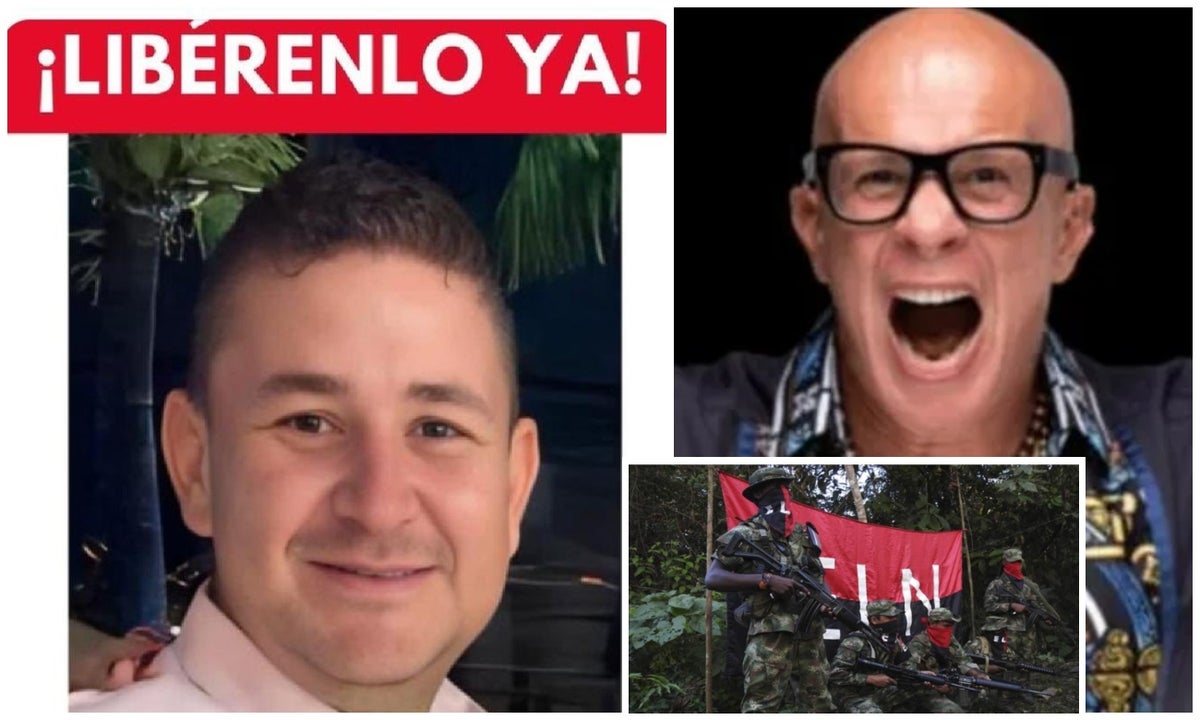Primo del doctor Bayter, secuestrado por el ELN