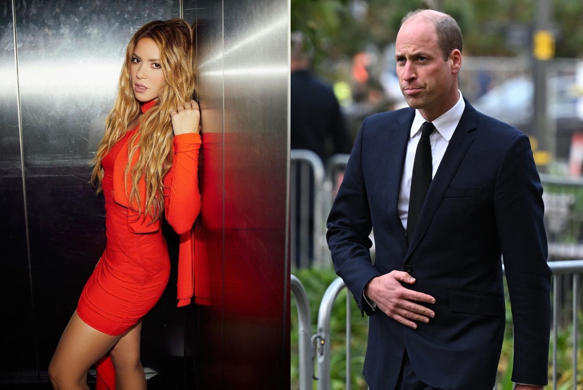 Shakira y Príncipe William