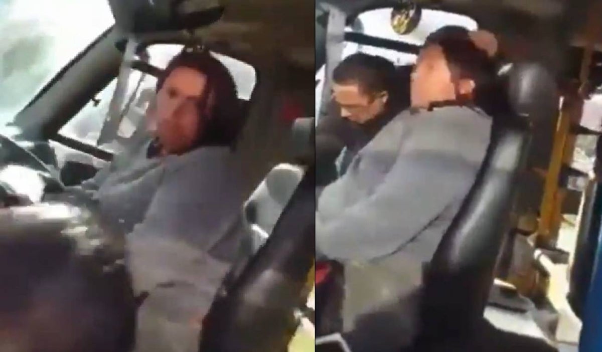 Mujer se toma SITP
