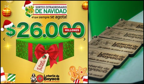 Sorteo extraordinario de Navidad de la Lotería de Boyacá