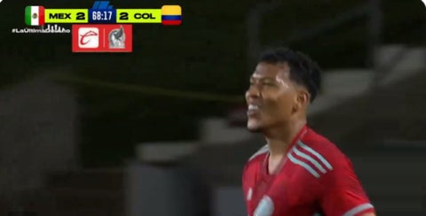 [VIDEO] Gol de Colombia: Roger Martínez empata ante México