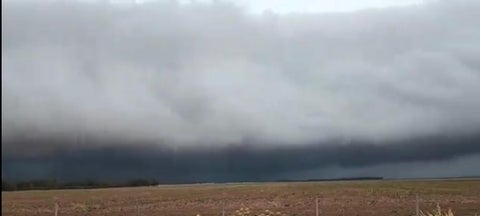Temporal en Bahía Blanca