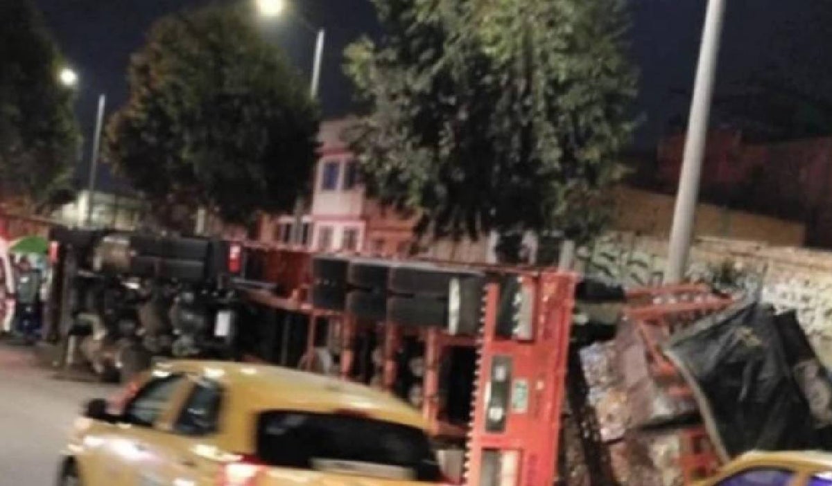 Accidente con tractomula