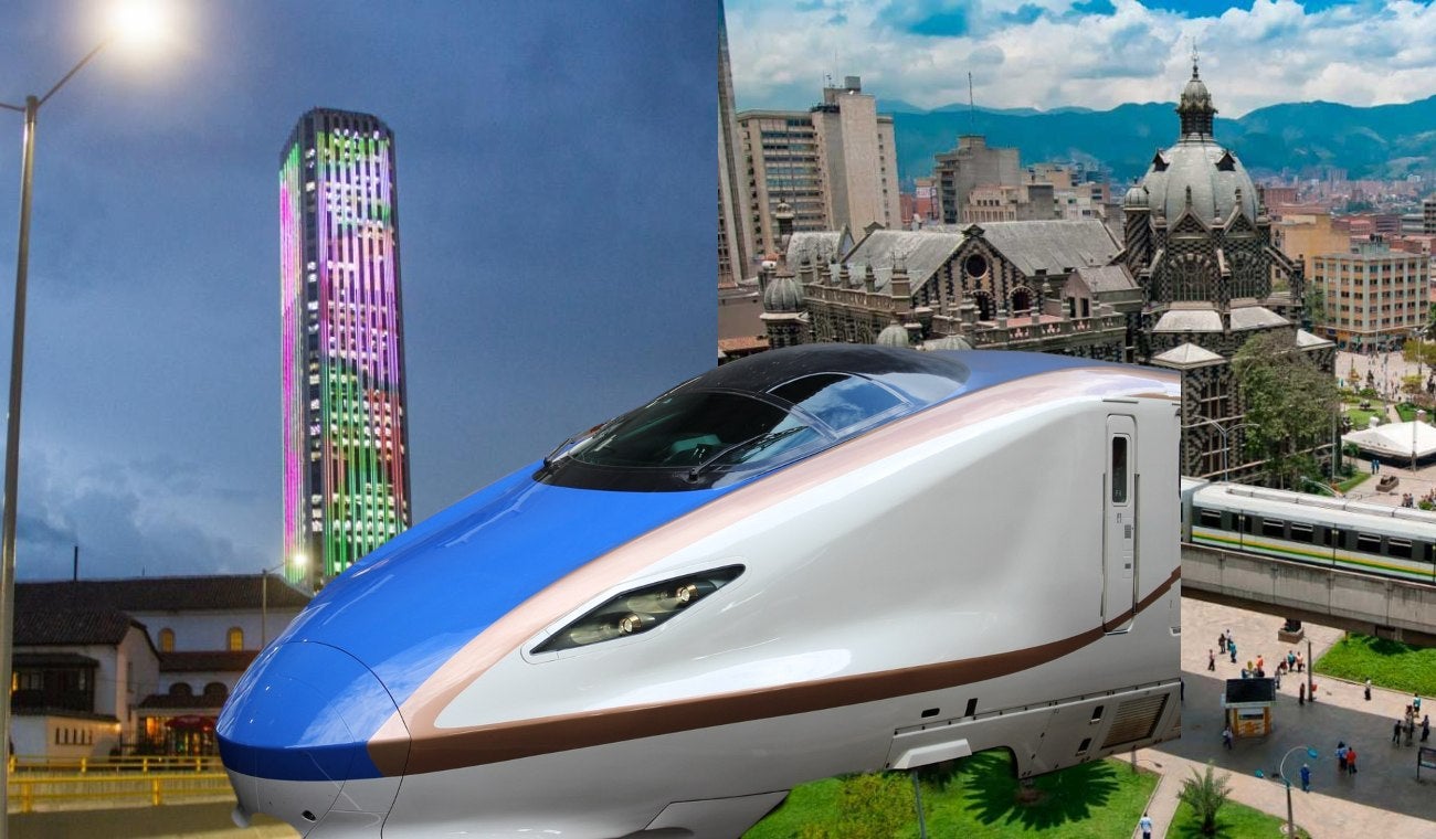 Tren eléctrico imagen de referencia