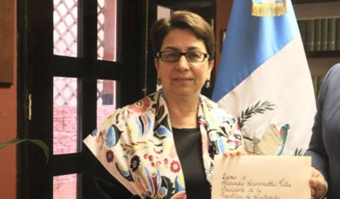 Victoria González Ariza, embajadora de Colombia en Guatemala