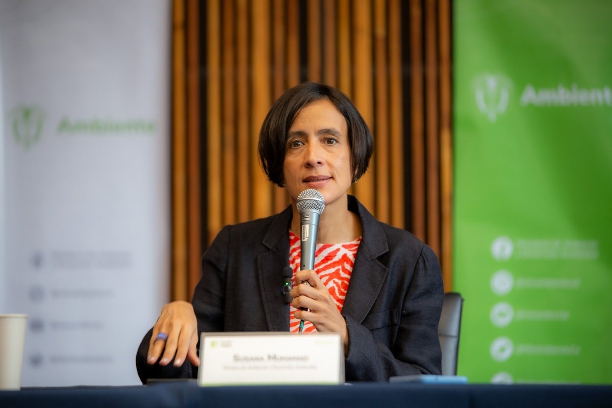Ministra de Ambiente Susana Muhamad