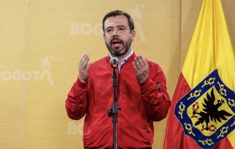 Alcalde de Bogotá, Carlos Fernando Galán.