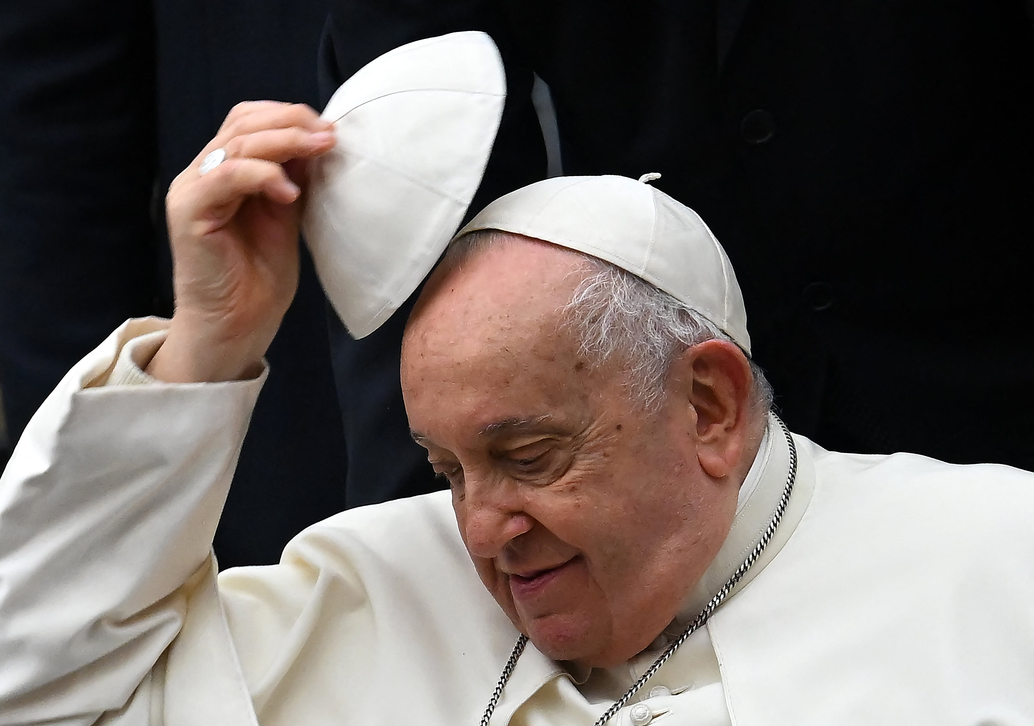 Papa Francisco en el vaticano