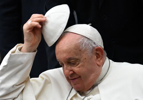 Papa Francisco en el vaticano