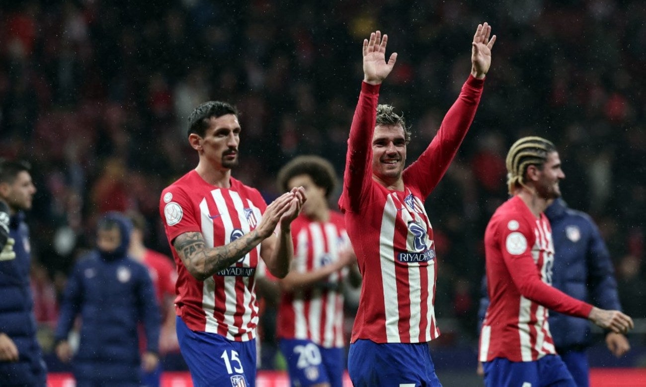 Griezman con Atlético de Madrid