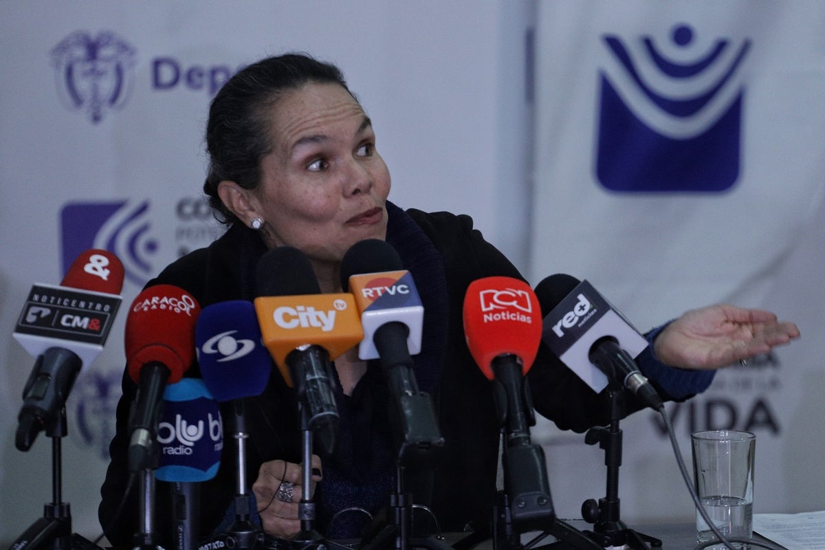 Ministra del Deporte, Astrid Bibiana Rodríguez
