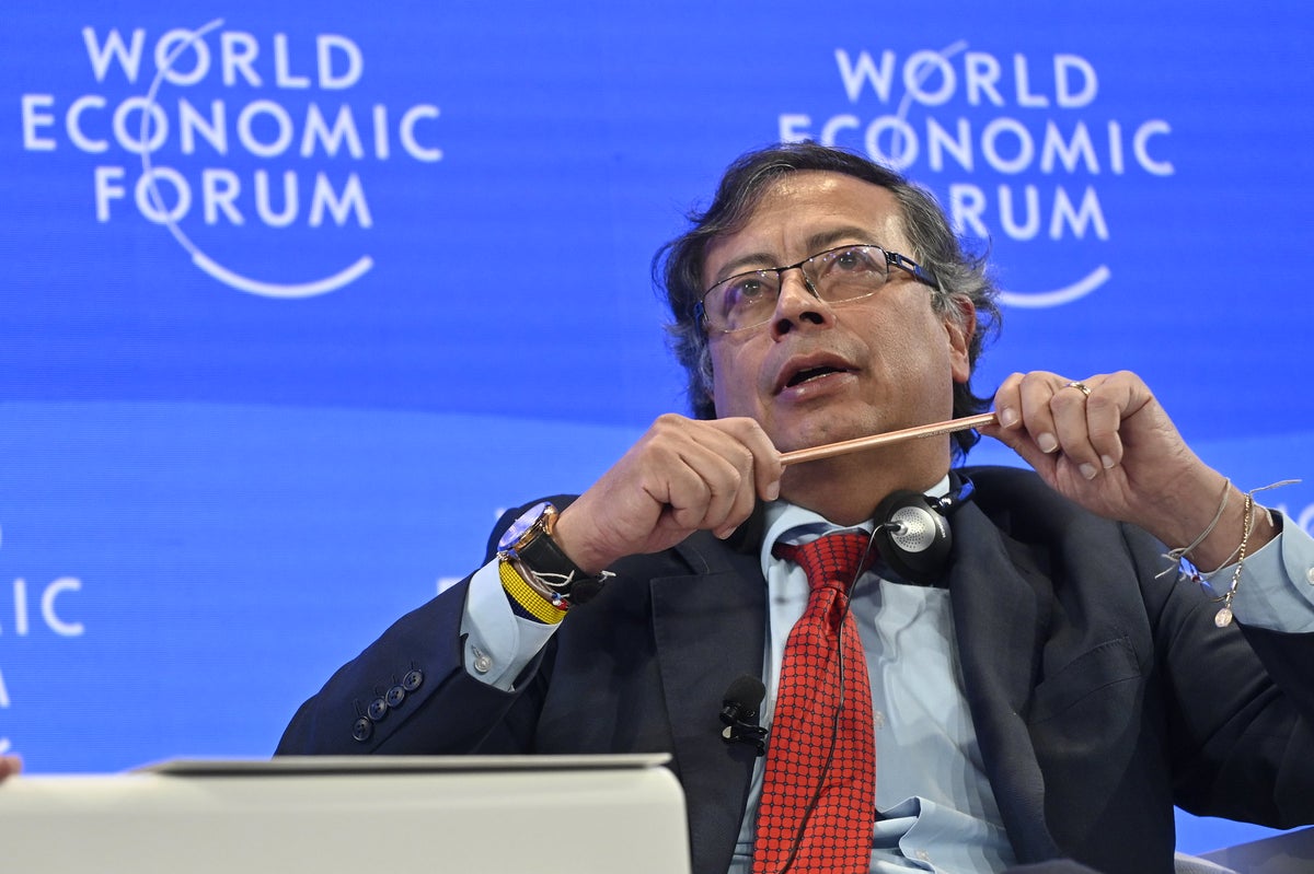 Gustavo Petro en el Foro Económico Mundial