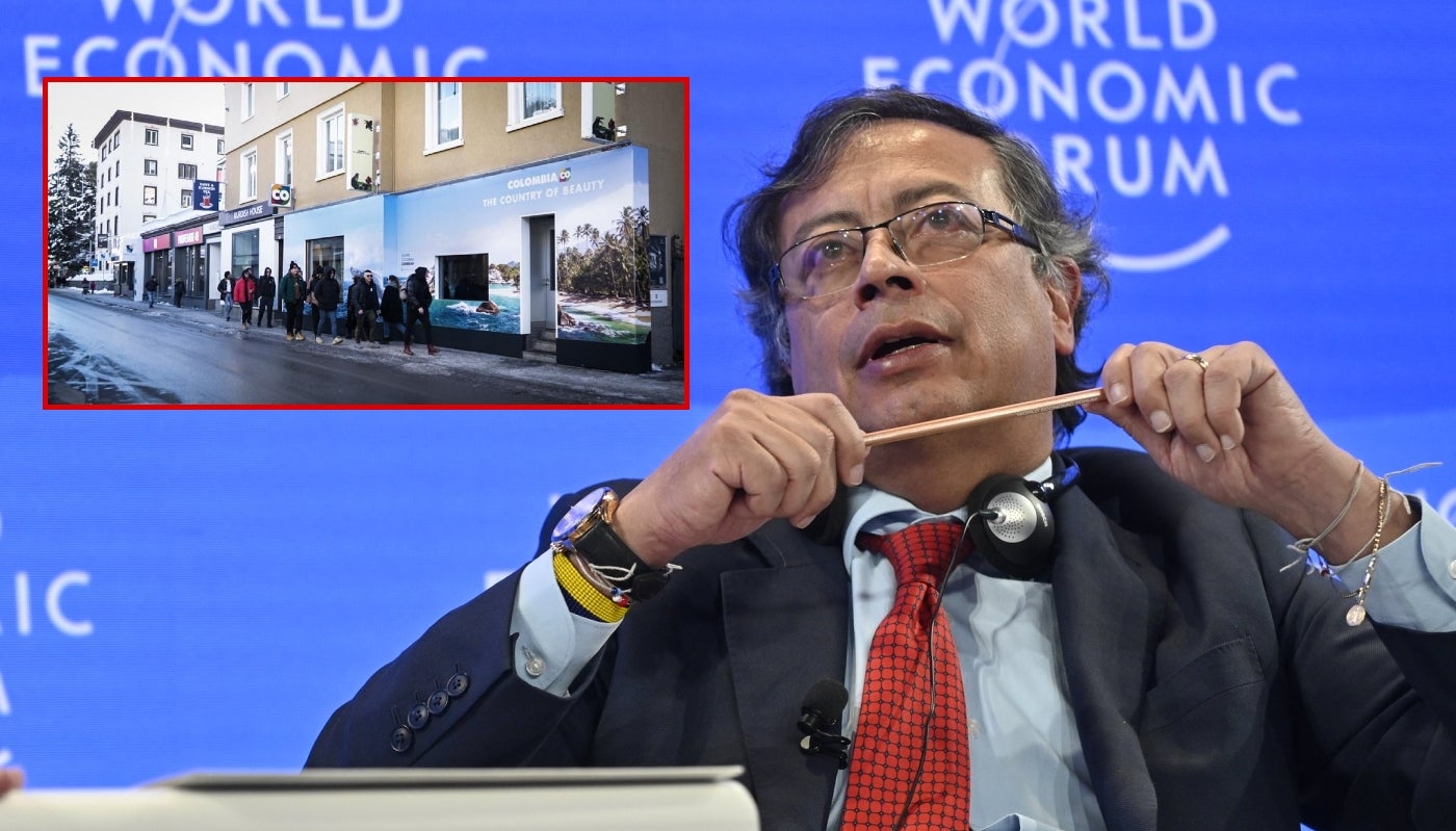 Gobierno Petro y lo que pagó de más por casa en Davos