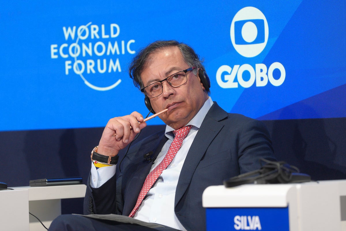Presidente Gustavo Petro en Davos
