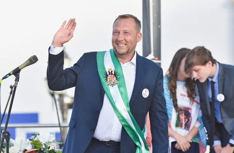 Alcalde de Tunja Mikhail Krasnov