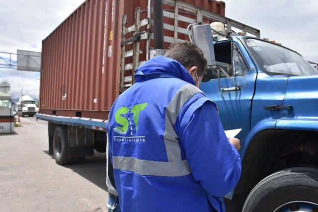 Superintendencia de Transporte entregó balance de inspecciones