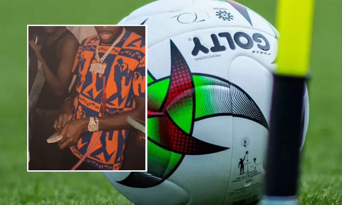 Futbolista enloqueció y lanzó dólares en discoteca [VIDEO]