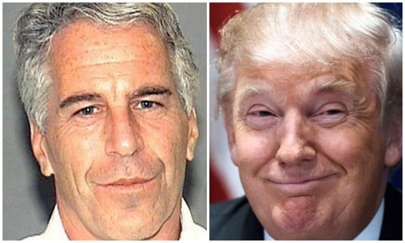 Trump y lo que se dice de él en el caso Epstein