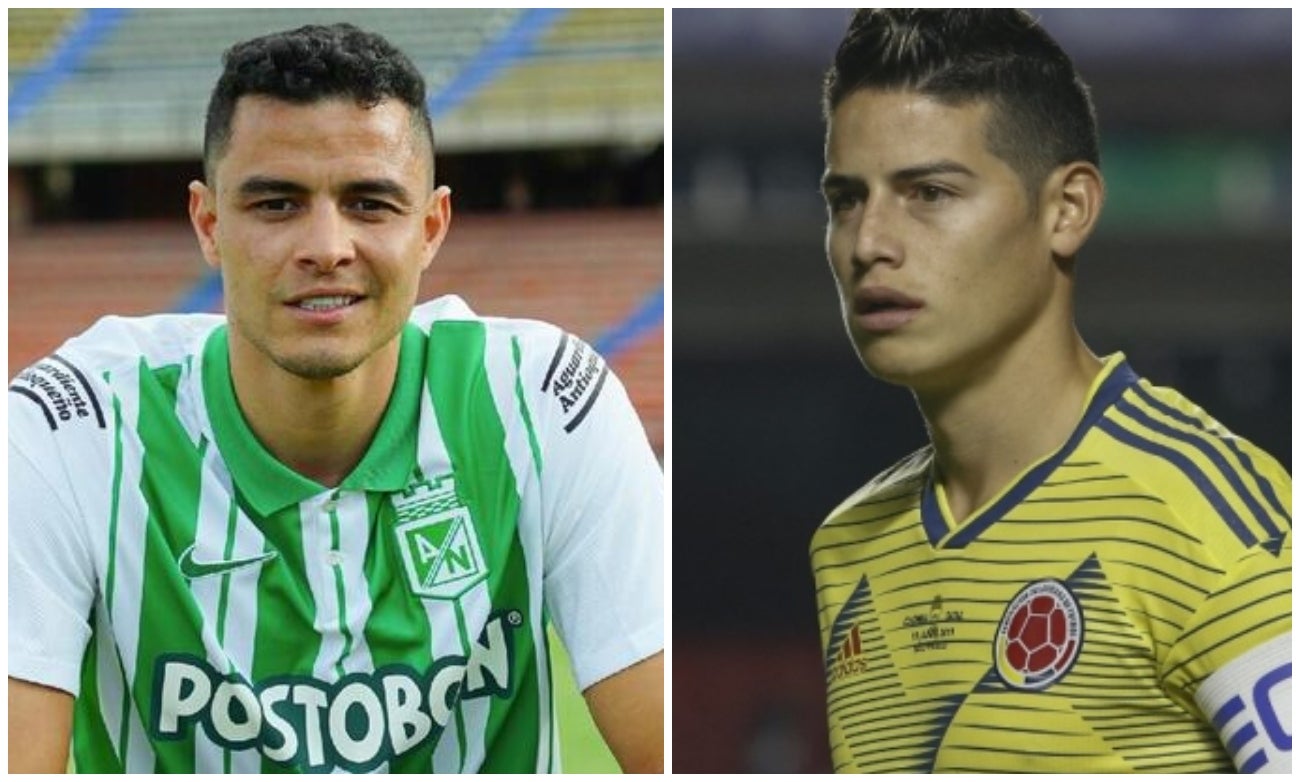 Giovanni Moreno compartirá equipo con James Rodríguez