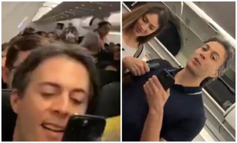 Daniel Quintero y lo que dijo tras ser abucheado en un vuelo comercial
