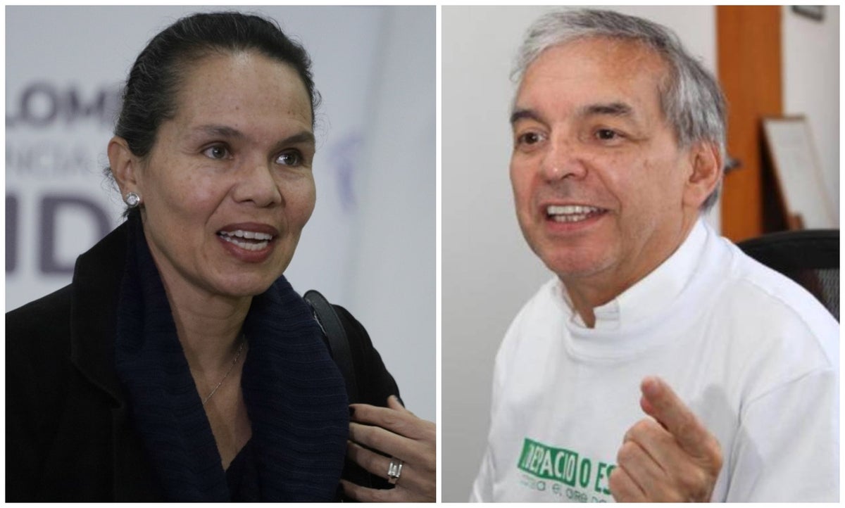 Astrid Rodríguez y Ricardo Bonilla