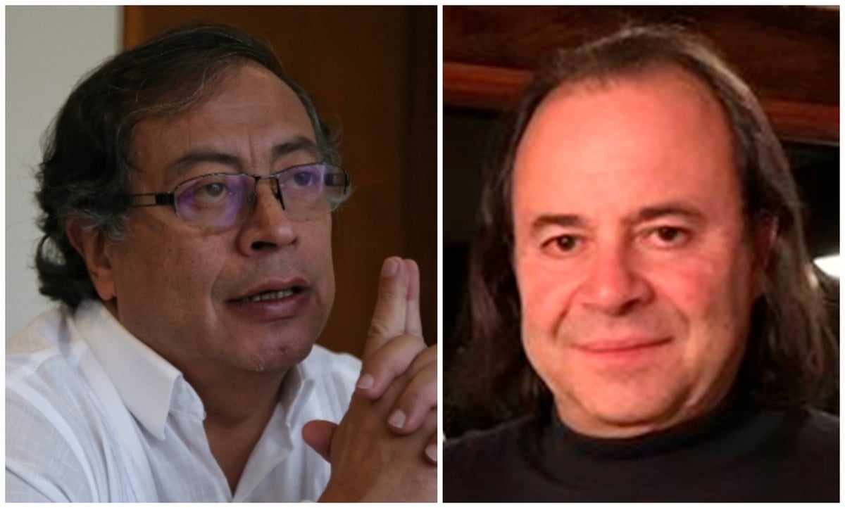Luigi Eheverry y Gustavo Petro