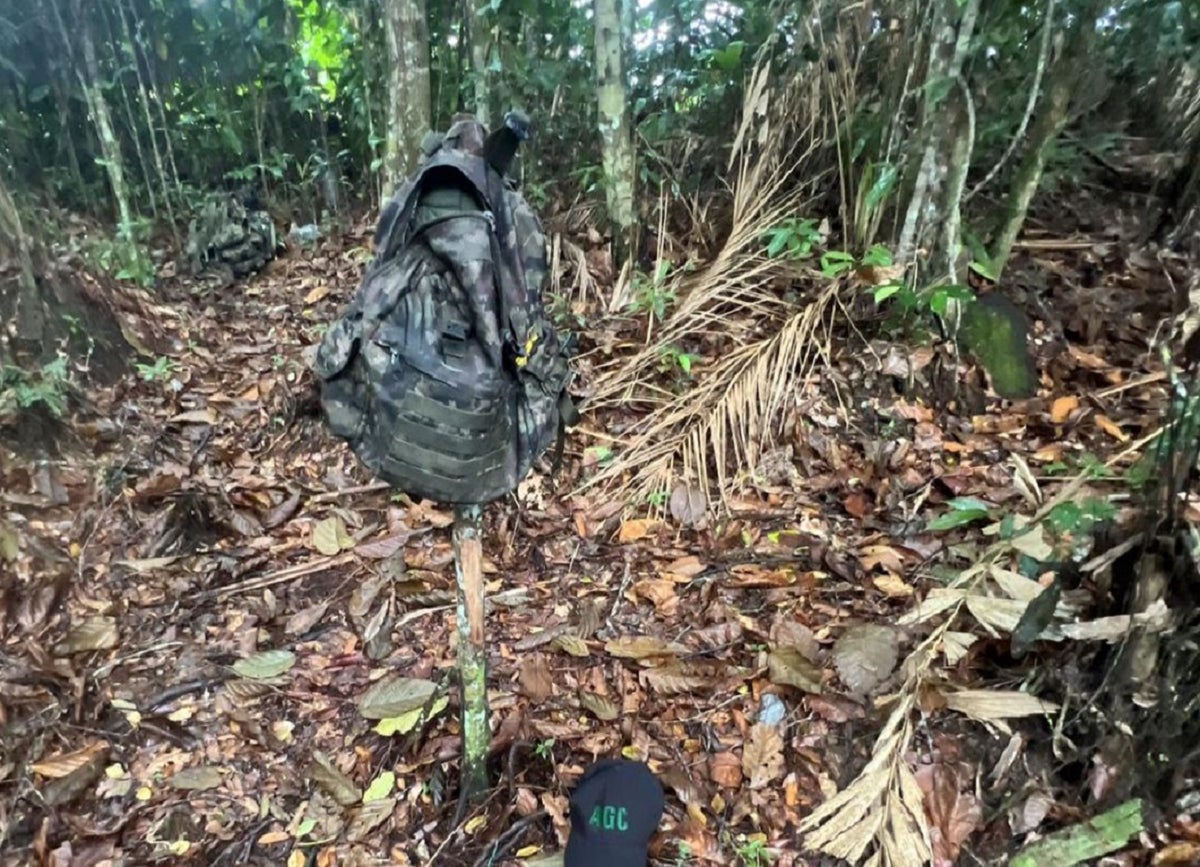 Campamentos de grupos armados en Cáceres, Antioquia