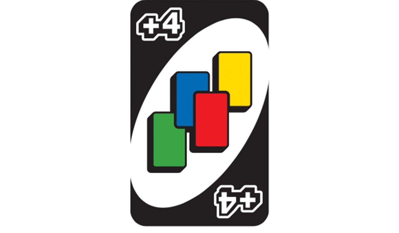 carta +4 del UNO